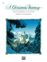 Christmas Fantasy, A piano sheet music cover